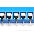 screw terminal block blue
